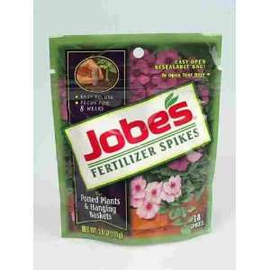 Pk18 x 7 Jobes Potted Plants/Hanging Baskets Fertilizer Spikes (06105 