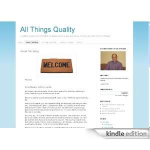  All Things Quality Kindle Store Joe Strazzere