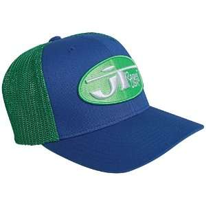  JT Racing USA Blue/Green Small/Medium Hat With Oval Logo 