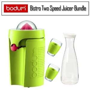  Bodum K11149565US Bistro Two Speed Juicer Green Kitchen 
