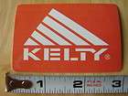 KELTY Kid Child Carrier Backpack STICKER Decal Red Orng