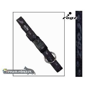  Rogz K2 Collar Medium Large Black Fits 13 22 Neck Pet 