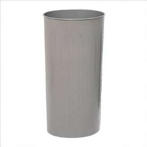   ) 80 Quart Round Wastebasket with Self Closing Dome Lid (Set of 3