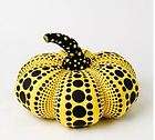 YAYOI KUSAMA JAPANESE ARTIST Yellow Dots Pumpkin Soft S
