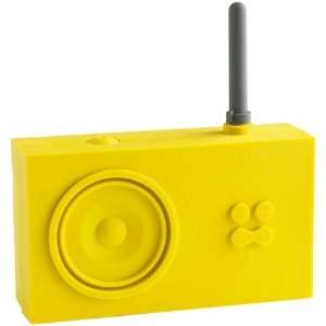  Lexon Tykho Rubber Radio Yellow Electronics