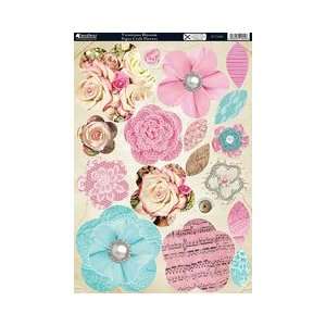 Kanban Crafts   Victoriana Blossom Collection   Die Cut Punchouts with 