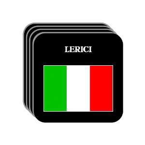  Italy   LERICI Set of 4 Mini Mousepad Coasters 