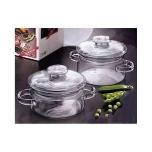    Simax Glass Double Boiler Set by Kavalier (6 pc.)