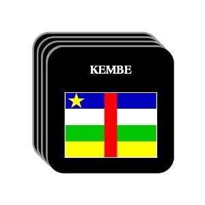  Central African Republic   KEMBE Set of 4 Mini Mousepad 