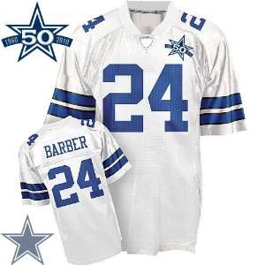 Dallas Cowboys #24 Marion Barber White NFL Jersey Football Jerseys 