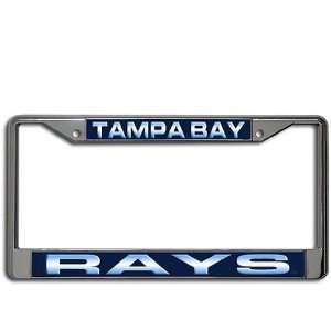  Tampa Bay Rays Laser Etched Chrome License Plate Frame 