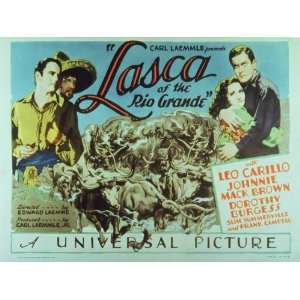  Lasca of the Rio Grande   Movie Poster   11 x 17