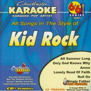    Chartbuster 6X6 CDG CB40443   Kid Rock Musical Instruments
