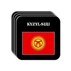  Kyrgyzstan   KYZYL SUU Set of 4 Mini Mousepad Coasters 