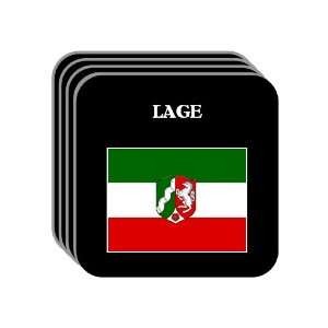    Westfalen)   LAGE Set of 4 Mini Mousepad Coasters 