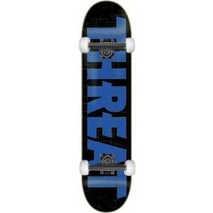  Threat Tape Complete Skateboard   8.37 Blue Veneer w 