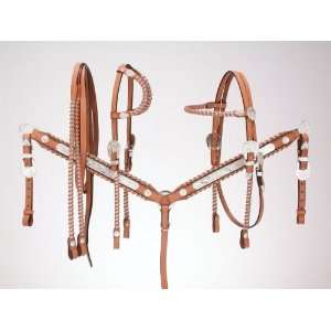  Royal King Silver Laced Show Reins
