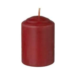  Colonial Candle Red Unscented Votive Candle, Light up the 
