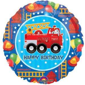  Fire Engine Balloon, 18 Toys & Games