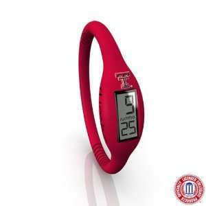  Texas Tech Red Raiders NCAA Digital Silicone Watch (Red 