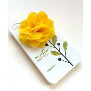  Korean Design iPhone4/4S 3D Flower Design Tree Hard 