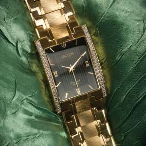  Mens Croton Diamond/Gold Watch Electronics