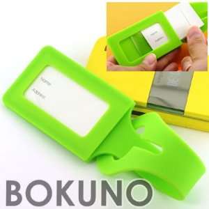  BOKUNO Silicone Luggage Tag (Green)