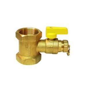 Pro Pal Series 1 1/2 Full Port Forged Brass Fitting with Hi Flow 