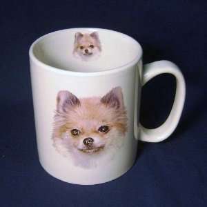  Large Cute Pomeranian Puppy Dog Jumbo 14 Ounce Coffee Mug 