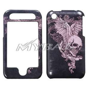 com IPhone 3G S & 3G Skull Wing Clazzy(Leather Touch) Protector Case 