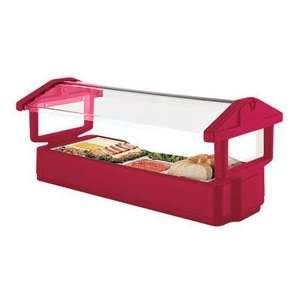  Table Top Model Food Bar 33x63   Hot Red 