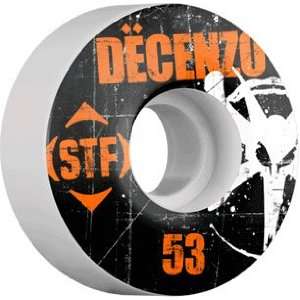  Bones Decenzo STF Rocker 53mm Skateboard Wheels (Set Of 4 