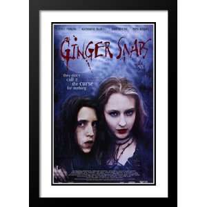  Ginger Snaps 32x45 Framed and Double Matted Movie Poster 
