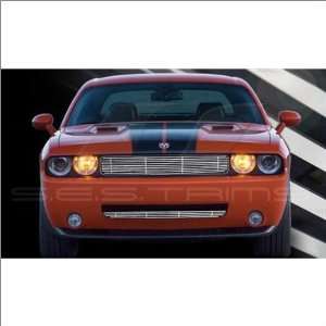   Trims Chrome Billet Upper Lower Grille Combo 09 11 Dodge Challenger