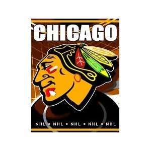  Northwest Chicago Blackhawks Acrylic Triple Woven Jaquard 