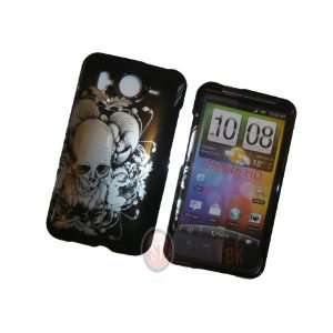  Skull With Angel Protector Case for HTC Inspire 4G 