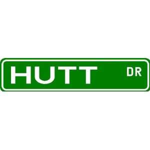  HUTT Street Sign ~ Family Lastname Sign ~ Gameroom 