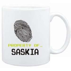   Property of _ Saskia   Fingerprint  Female Names