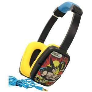  Marvel Comics Wolverine Overhead Stereo Headphones Cell 