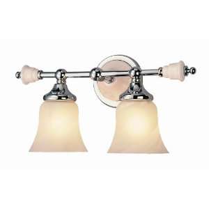 By Trans Globe Lighting Polished Chrome Finish 2 Lt Wall Sconce 