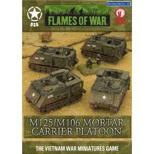  Vietnam M125 / M106 Mortar Carrier Toys & Games