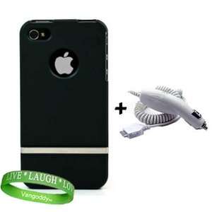   iPhone 4 Car Charger + Live * Laugh * Love Wrist Band Electronics