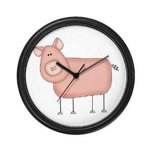  Pig Wall Art Clock
