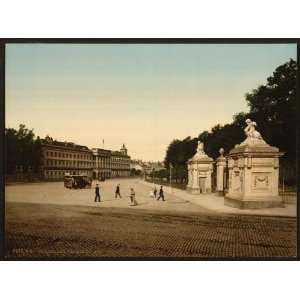   Reprint of The Royal Palace, Brussels, Belgium