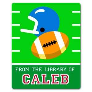 Game On Football Personalized Kids Book Plate 