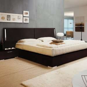  California King Bed by Yuman Mod   Wenge (54359R)