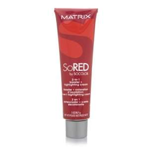  Matrix SoRed 2 in 1 Booster + Highlighting Cream Red 