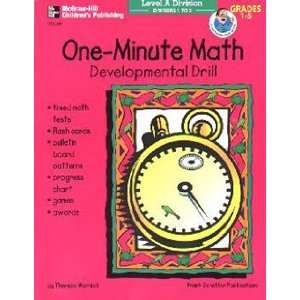 One Minute Math Level A Division Gr 1 5 Toys & Games