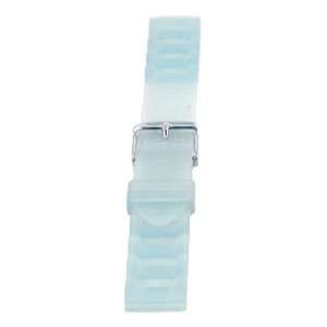  Watch Band   Adjustable Blue Rubber Watch Band Jewelry
