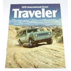  1978 78 International Scout TRAVELER Truck BROCHURE 